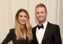 Matthew Wolfenden supported by Charley Webb as she takes kids to see him at work